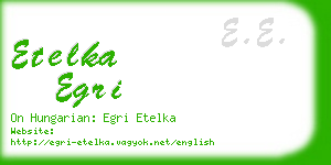 etelka egri business card